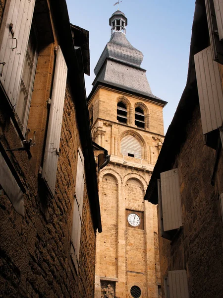 Francia Dormida Sarlat Caneda Pueblo — Foto de Stock