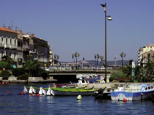 Frankrike Languedoc Roussilon Turistorten Sete — Stockfoto