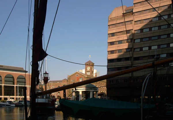 Europa Engeland London Docklands Katherine Dock — Stockfoto