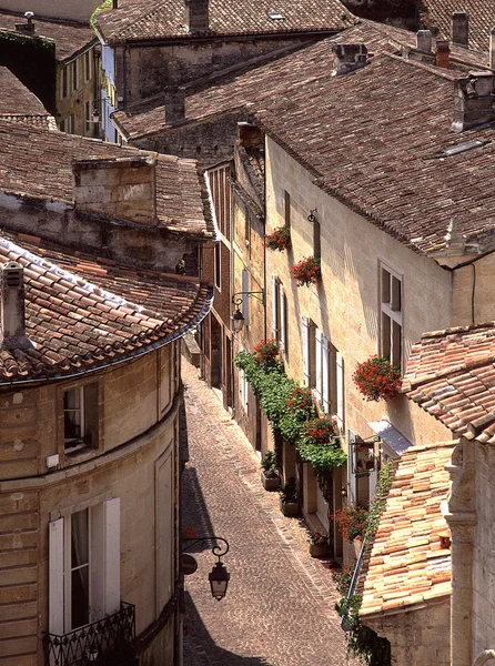 Veduta Dell Architettura Saint Emilion Francia — Foto Stock