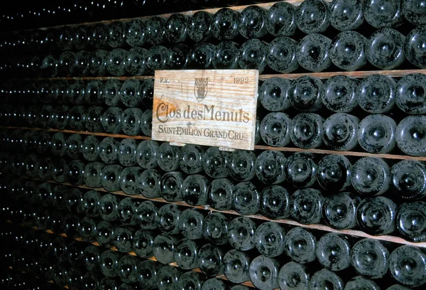 Franciaország Aquitaine Borospince Emilion Bordeaux — Stock Fotó