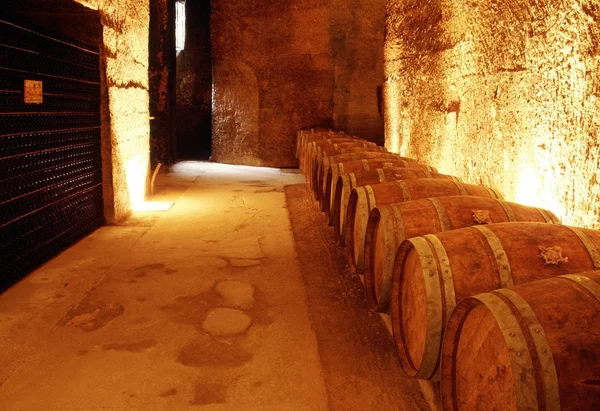 Francia Aquitania Bodega Vino San Emilión Burdeos — Foto de Stock