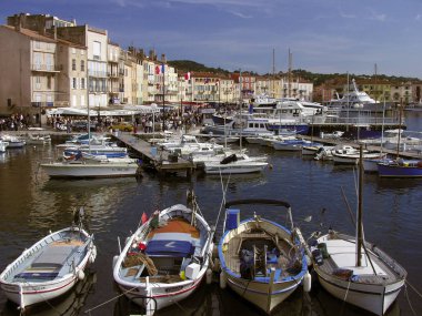 Fransa. Provence d'azur Rehberi. (var) resort kasaba St Tropez