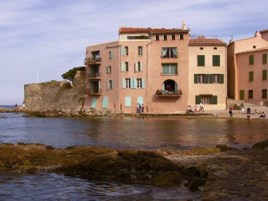 Fransa. Provence d'azur Rehberi. (var) resort kasaba St Tropez