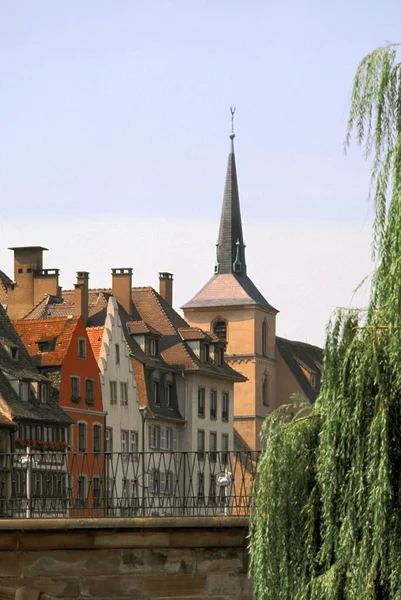 Francja Alzacja Strasbourg Mała Francja — Zdjęcie stockowe