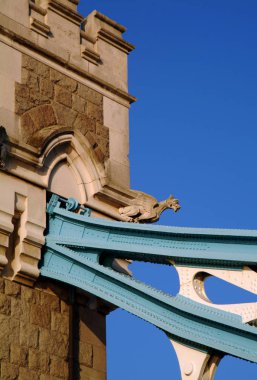 İngiltere İngiltere'de Londra'da thames Nehri Kule Köprüsü