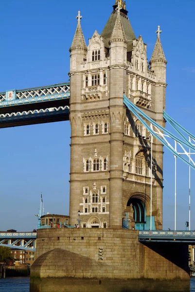 Inglaterra Reino Unido Londres Río Támesis Torre Puente — Foto de Stock