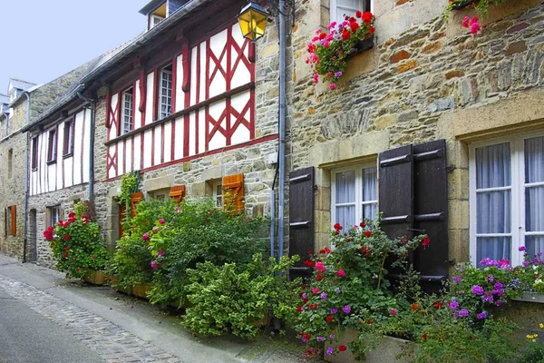 Традиционная Архитектура Верзене Франция — стоковое фото