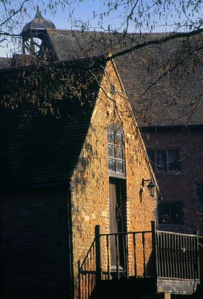 Dit Harvington Village Worcestershire Engeland Verenigd Koninkrijk Geschoten Film Met — Stockfoto