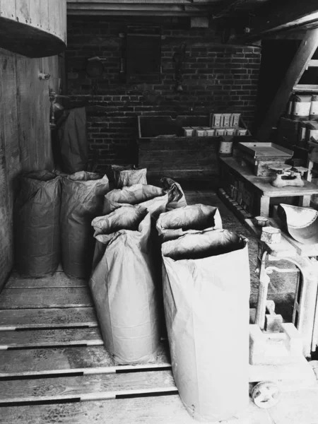 Charlecote Mill Old Water Wheel Powered Mill Warwickshire Anglaise Midlands — Photo