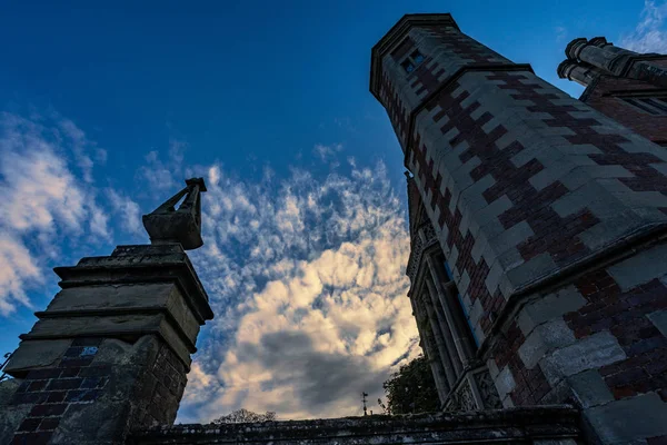 Terrenos Propriedade Charlecote Park Warwickshire England — Fotografia de Stock