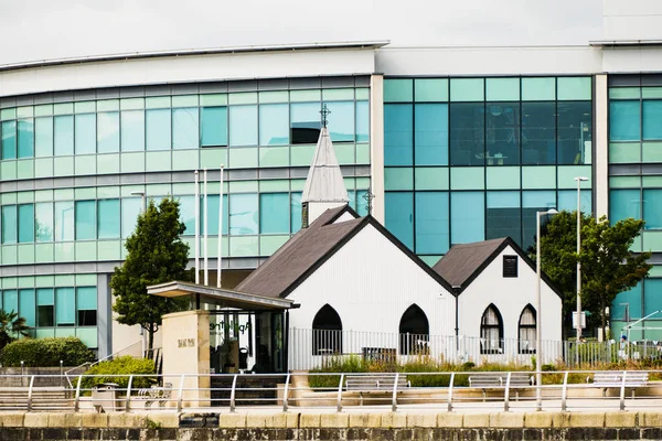 Storbritannien Wales Glamorgan Marina Port Harbour Dock Docks Swansea Båt — Stockfoto