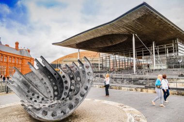 Galler İngiltere, Cardiff Docks, azartiger bay.
