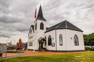 Galler İngiltere, Cardiff Docks, azartiger bay.
