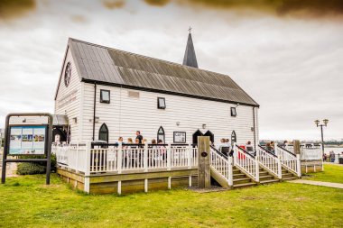 Galler İngiltere, Cardiff Docks, azartiger bay.