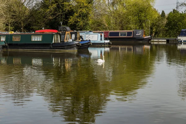 Kingswood Korsning Stratford Och Grand Union Canal Warwickshire Engelska Midlands — Stockfoto