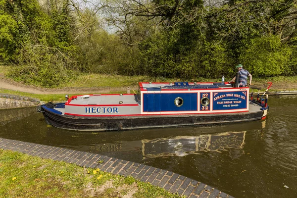 Kingswood Korsning Stratford Och Grand Union Canal Warwickshire Engelska Midlands — Stockfoto