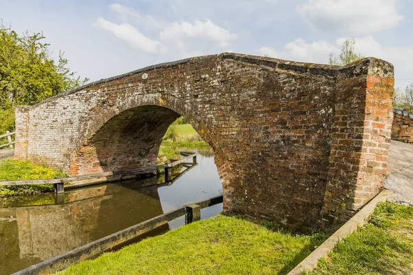 Kingswood Křižovatka Stratfordu Grand Union Průplavu Warwickshire Anglický Midlands Warwickshire — Stock fotografie