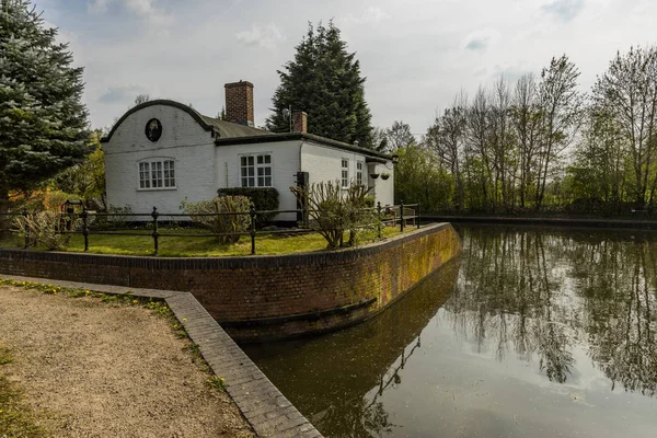 Kingswood Junction Stratford Grand Union Canal Warwickshire Inglés English Midlands —  Fotos de Stock