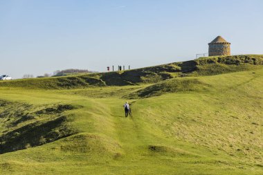 Burton Dassett Hills Şehir Parkı. Warwickshire, İngiliz Midlands, İngiltere, İngiltere