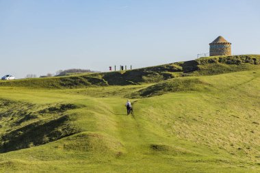 Burton Dassett Hills Şehir Parkı. Warwickshire, İngiliz Midlands, İngiltere, İngiltere