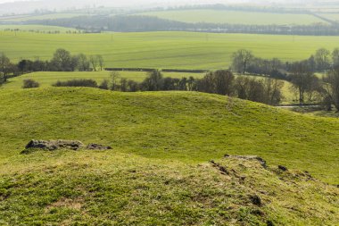 Burton Dassett Hills Şehir Parkı. Warwickshire, İngiliz Midlands, İngiltere, İngiltere