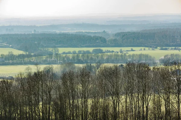 Burton Dassett Hills Country Park Warwickshire Midlands Inglesi Inghilterra Regno — Foto Stock