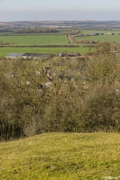 Burton Dassett Hills Şehir Parkı Warwickshire Ngiliz Midlands Ngiltere Ngiltere — Stok fotoğraf