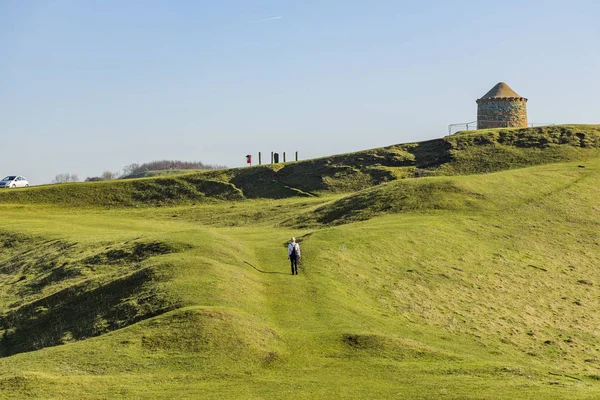 Burton Dassett Hills Şehir Parkı Warwickshire Ngiliz Midlands Ngiltere Ngiltere — Stok fotoğraf