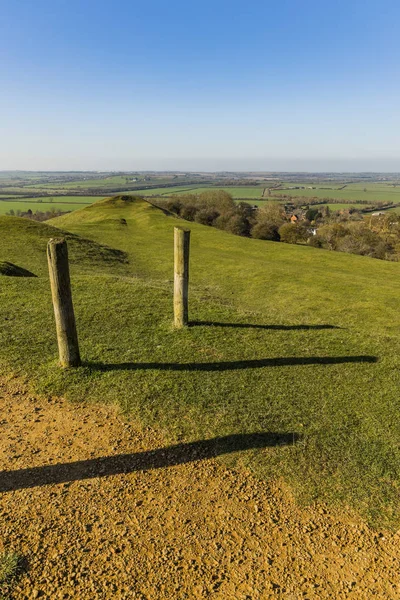 Burton Dassett Hills Country Park Warwickshire Midlands Inglesi Inghilterra Regno — Foto Stock