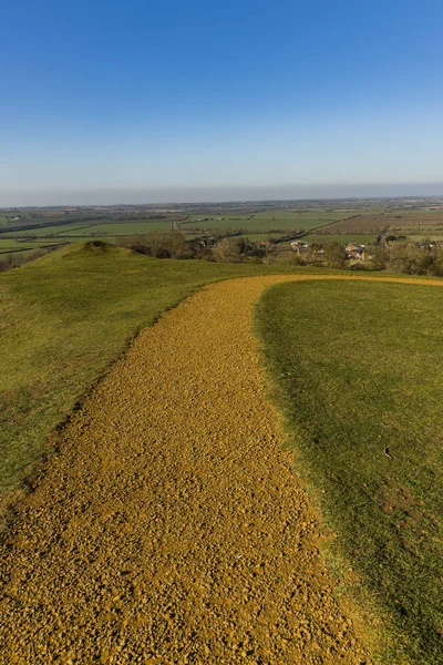 Burton Dassett Hills Country Park Warwickshire Midlands Anglais Angleterre Royaume — Photo