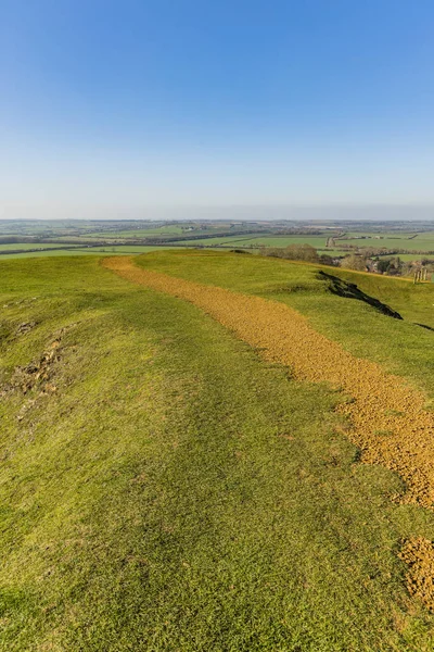 Burton Dassett Hills Country Park Warwickshire Englische Midlands England Vereinigtes — Stockfoto