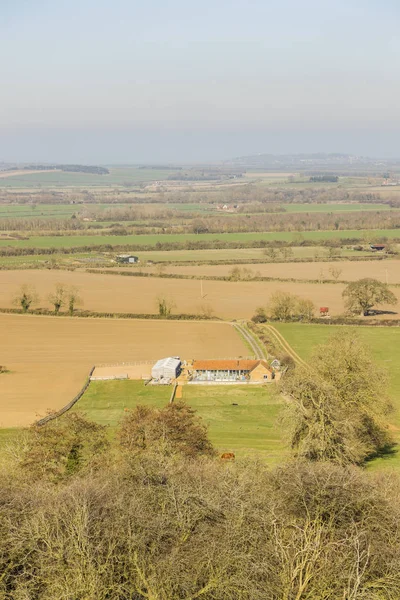 Burton Dassett Hills Şehir Parkı Warwickshire Ngiliz Midlands Ngiltere Ngiltere — Stok fotoğraf