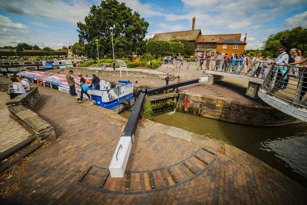 Stratford Avon Warwickshire English Midlands England Summers Day Popular Tourist — Stock Photo, Image