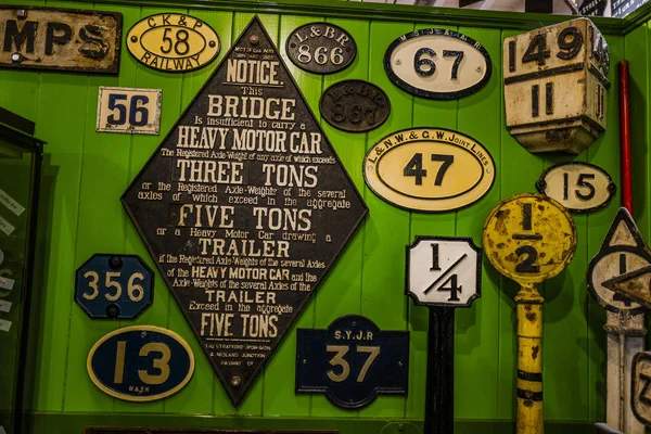 Severn Valley Heritage Steam Railway Station Kiddermenister Worcestershire Angleterre Royaume — Photo