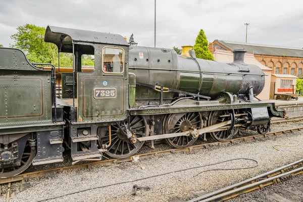 Parní Železnice Severn Valley Heritage Kiddermenister Station Worcestershire Anglie Velká — Stock fotografie