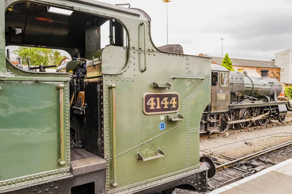 Severn Valley Heritage Steam Railway Estação Kiddermenister Worcestershire Inglaterra Reino — Fotografia de Stock