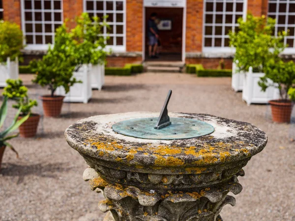 Trädgårdar Hanbury Hall Estate Worcestershire England Storbritannien — Stockfoto