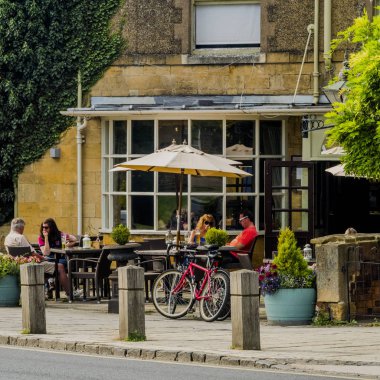 Broadway Village Cotswolds Worcestershire İngiltere