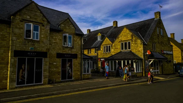 Broadway Village Cotswolds Worcestershire Anglia Egyesült Királyság — Stock Fotó