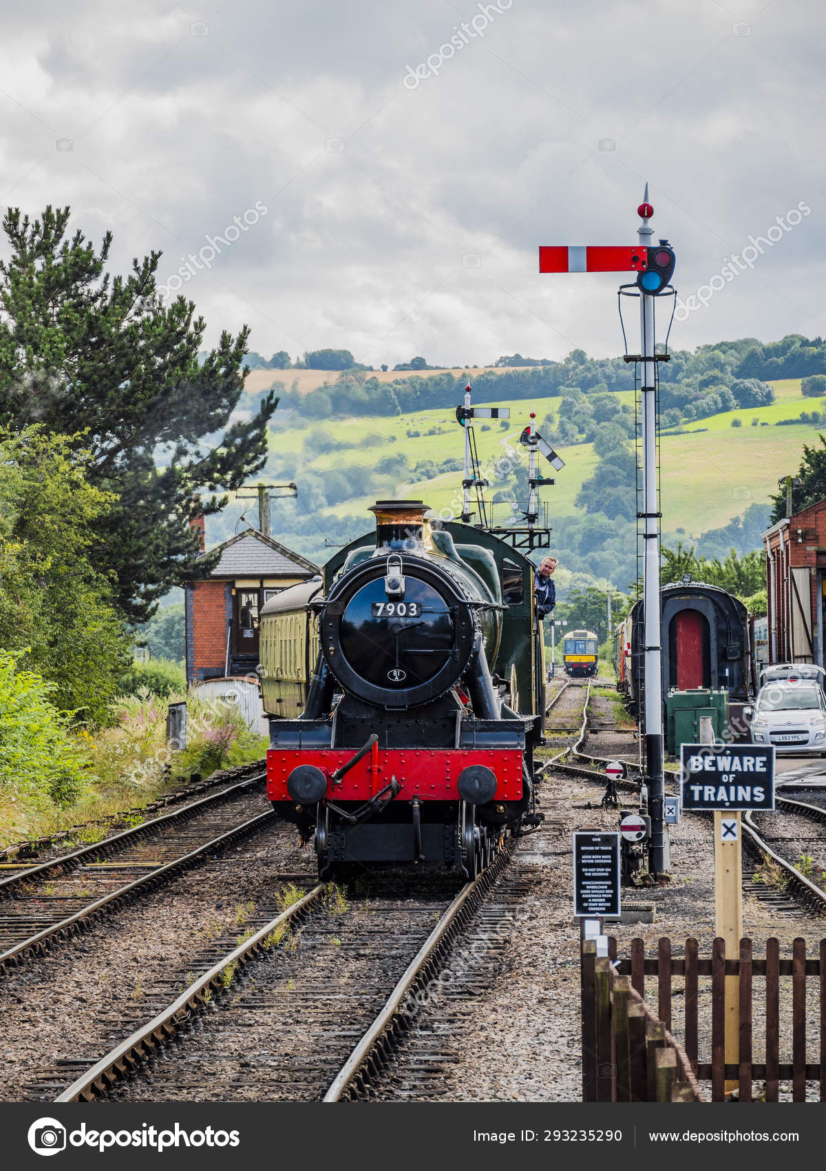 Gloucestershire Warwickshire Heritage Steam Railway Toddington Steam Centre Station Stock