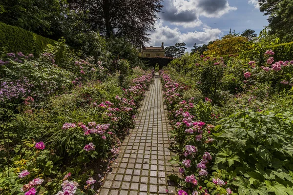 Jardins Kiftgate Tribunal Cotswolds Inglaterra — Fotografia de Stock