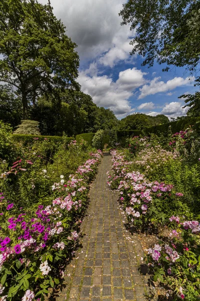Jardines Corte Kiftgate Reino Unido Cotswolds — Foto de Stock