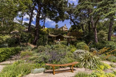 cotswolds İngiltere de kiftgate mahkemede bahçeleri