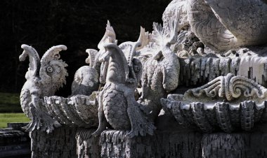 witley mahkeme worcestershire İngiltere kalıntıları