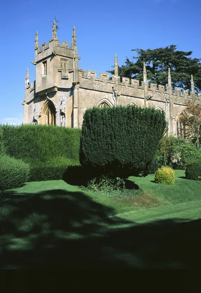 Основания Недвижимости Замок Судели Глостершир Cotswolds Англия Великобритания — стоковое фото