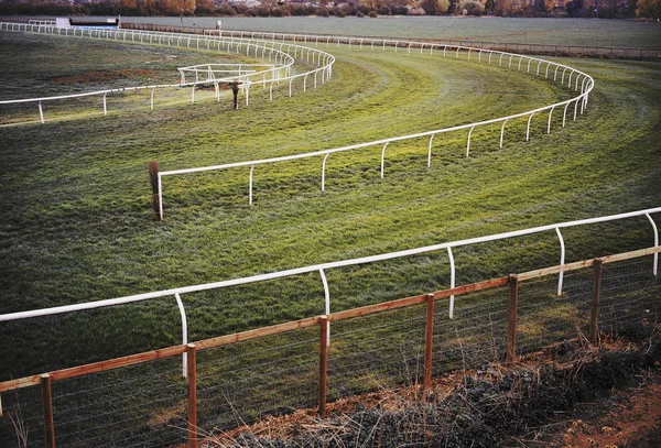 Stratford Hurdles National Hunt Racecourse Warwickshire England — Stock Photo, Image