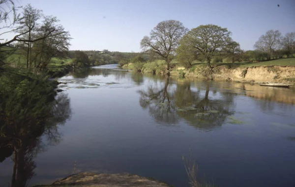 Vallée Rivière Severn Shropshire Midlands England — Photo