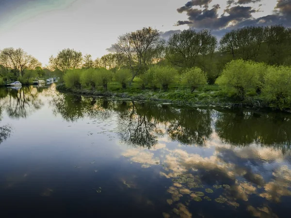 River Avon Warwickshire England Storbritannien — Stockfoto