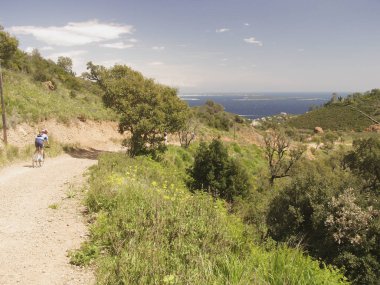  Esterel Ulusal Ormanı, Fort Domaniale de l 'Esterel. Massif de lesterel Provence Fransa